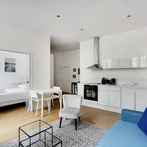  Apartment Confortable -1br 4p- Quartier Beaubourg